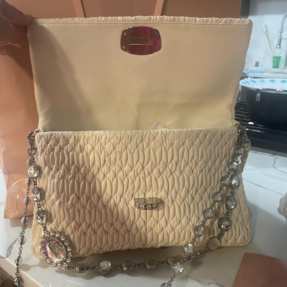 Miu Miu White Good Condition Size 14’ 8’ No Retur… - image 3